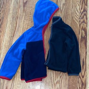2 Fleece jackets